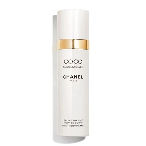 chanel coco body mist.